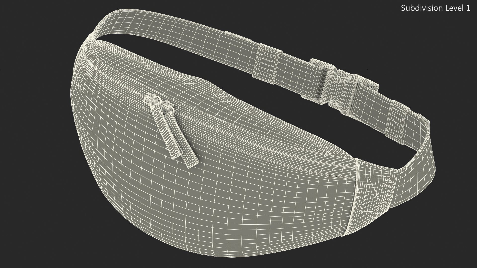 Nike Sportswear Heritage Waist Bag Camo 3D model