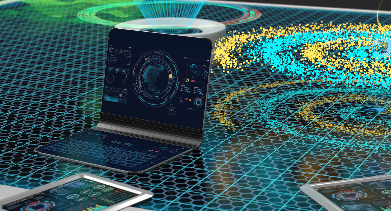 Interactive Holographic Table 3D model