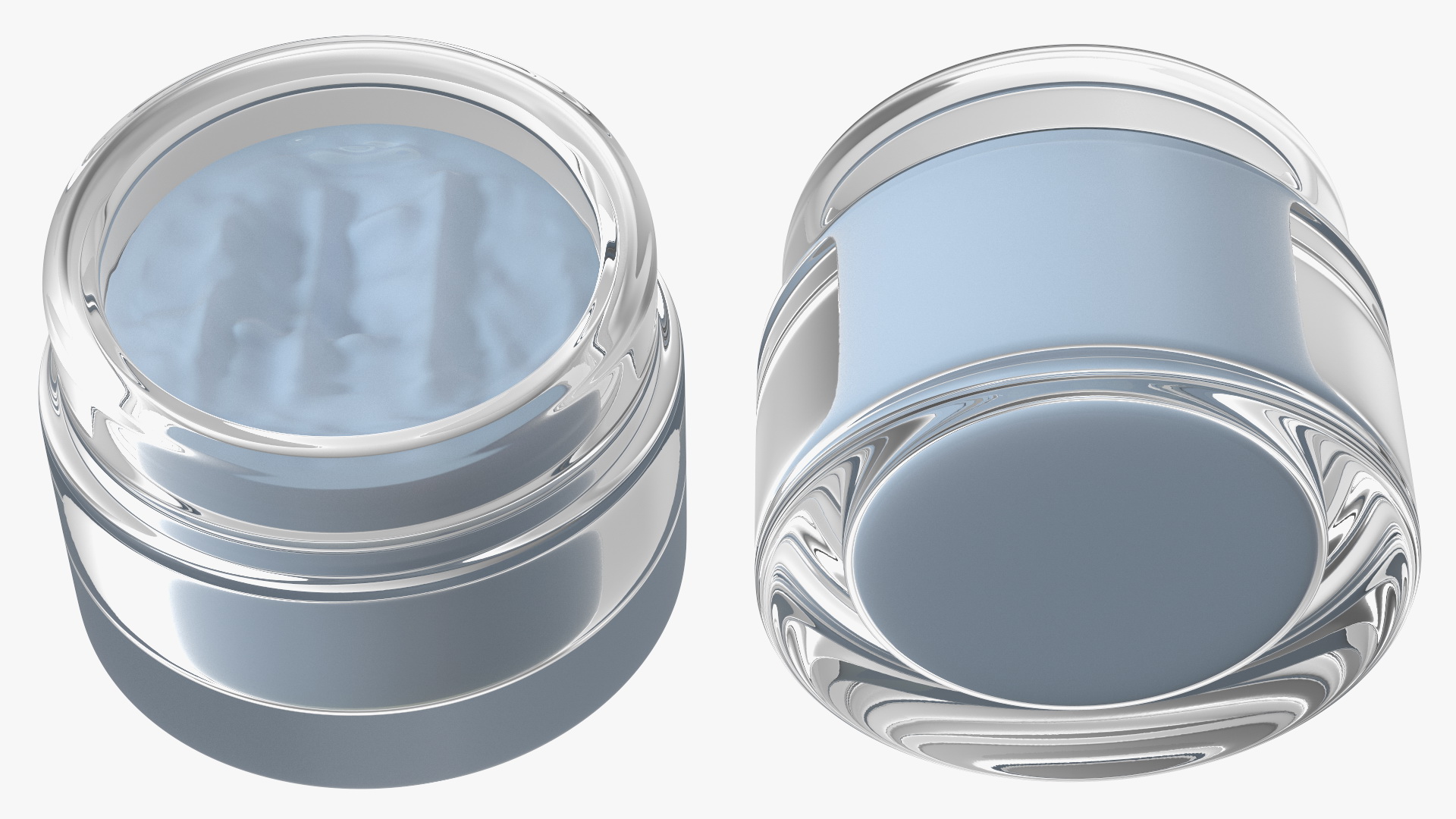 3D model Blue Clay Face Mask Cream