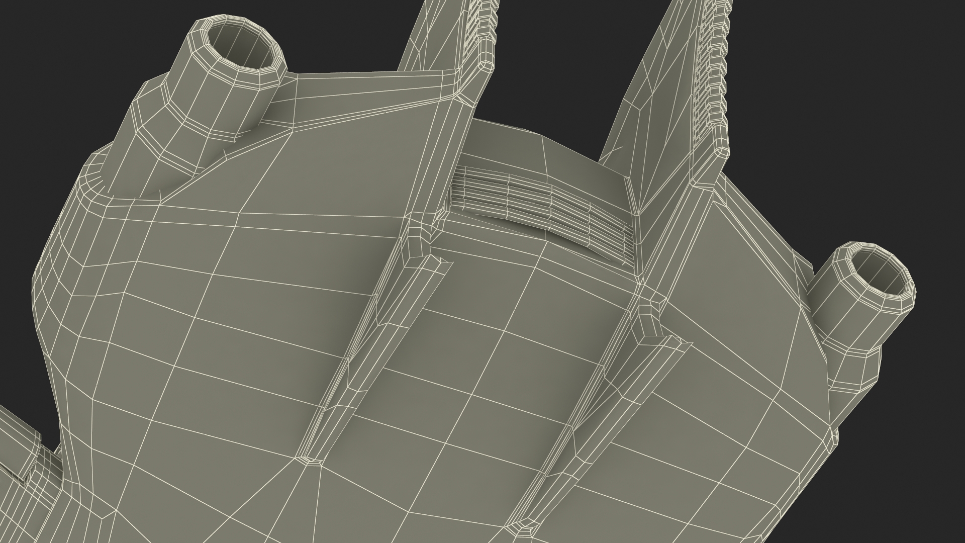 Futuristic Flying Car Rigged for Maya 3D