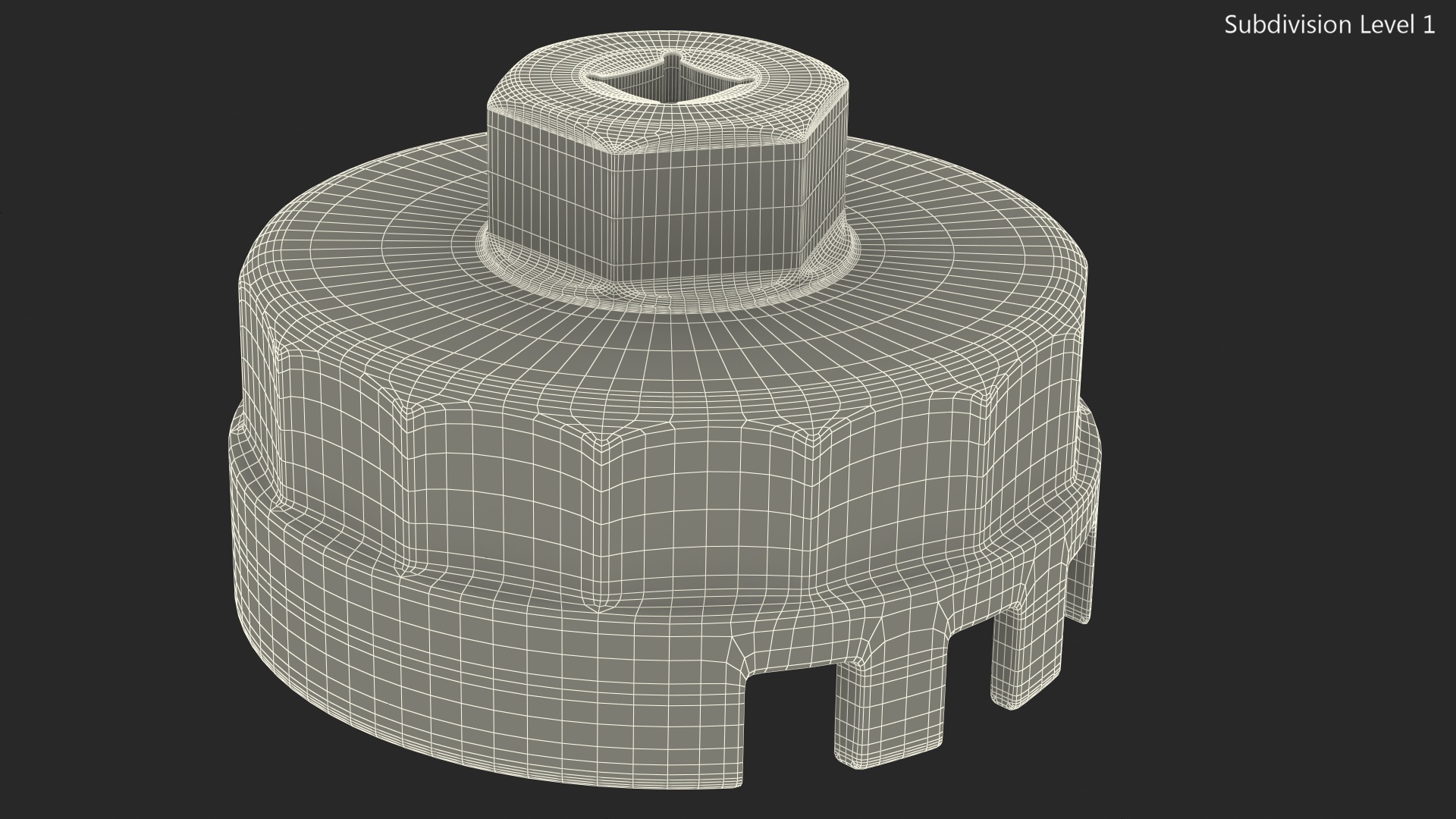 Oil Filter Wrench 3D