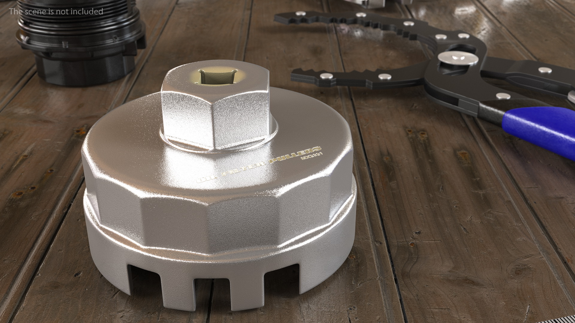 Oil Filter Wrench 3D