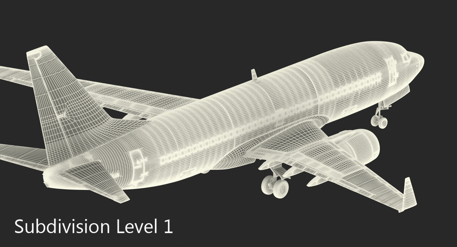 3D model Boeing 737 700 Southwest Airlines Rigged
