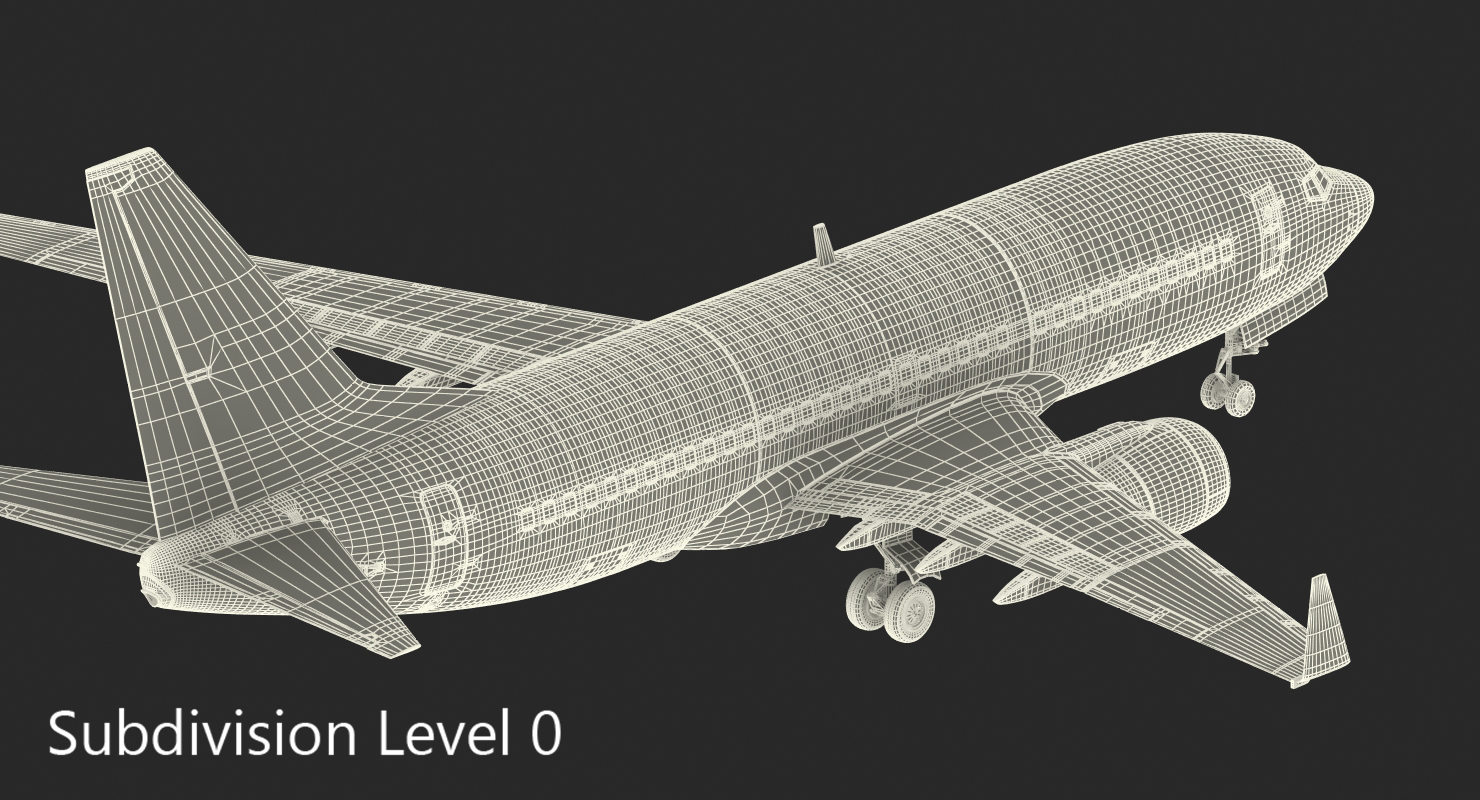 3D model Boeing 737 700 Southwest Airlines Rigged
