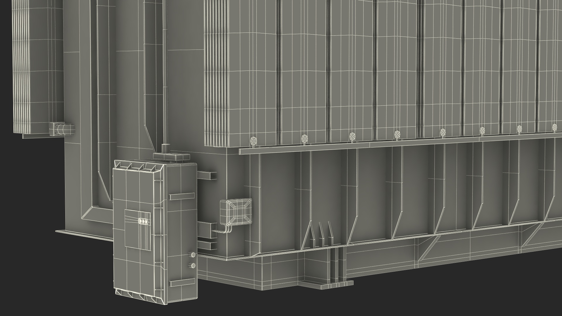 Electrical Transformer 3D