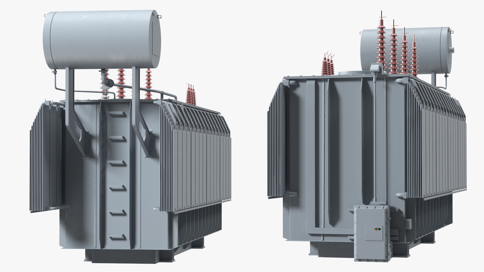 Electrical Transformer 3D