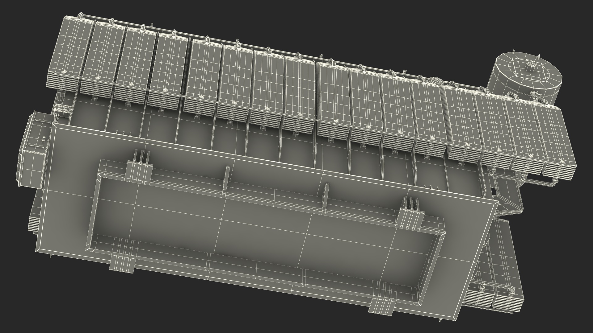 Electrical Transformer 3D