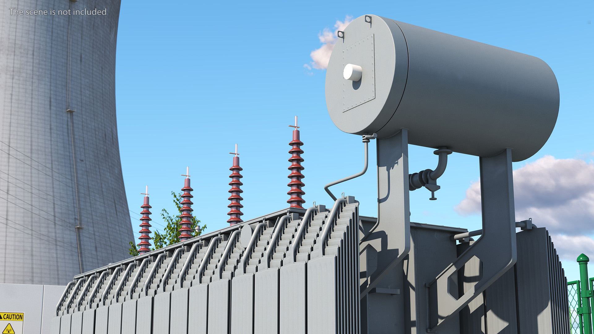 Electrical Transformer 3D