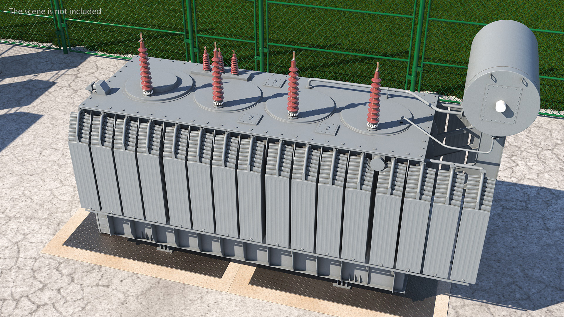 Electrical Transformer 3D