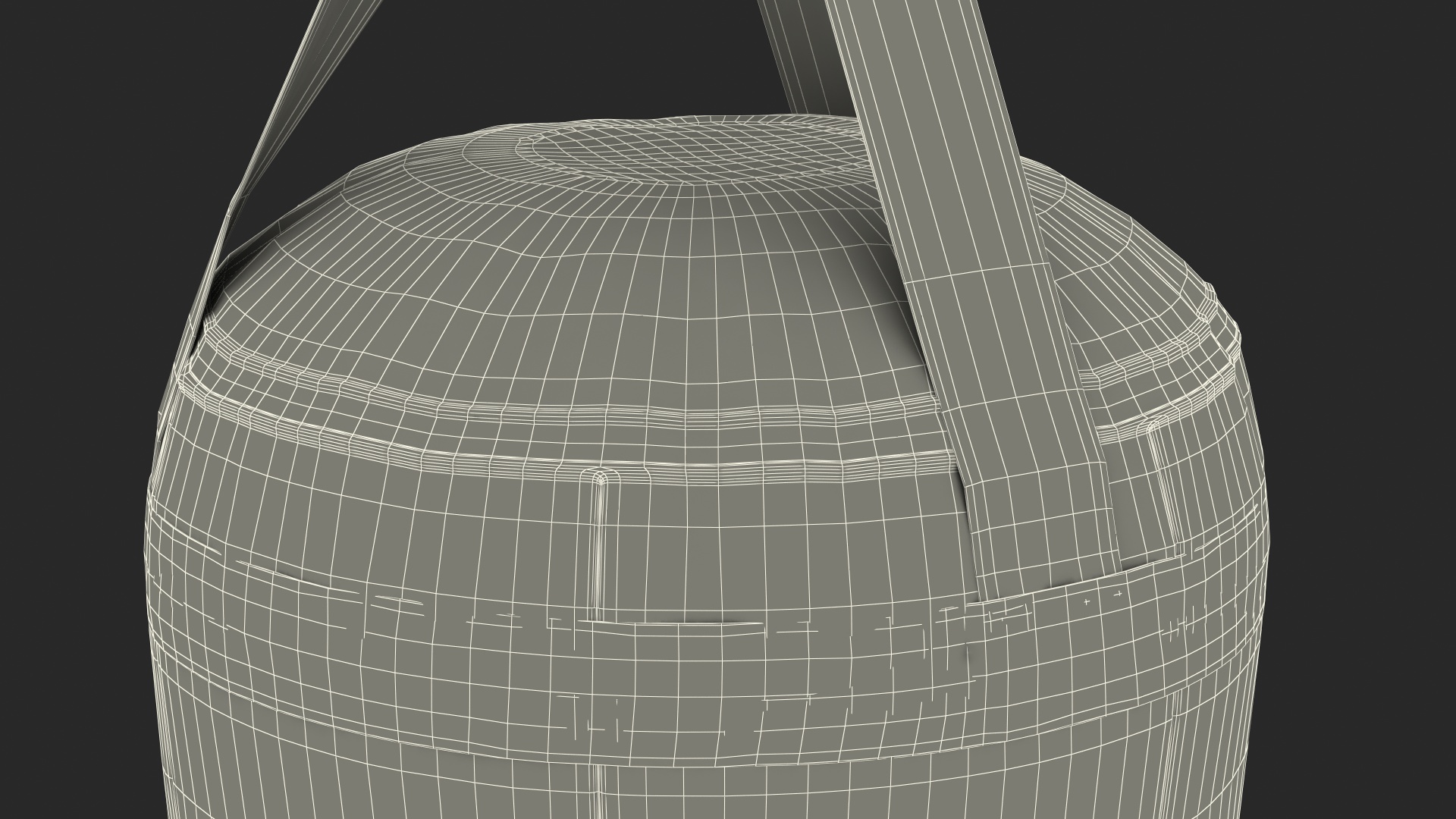Angle Boxing Heavy Bag Yellow and Black 3D model