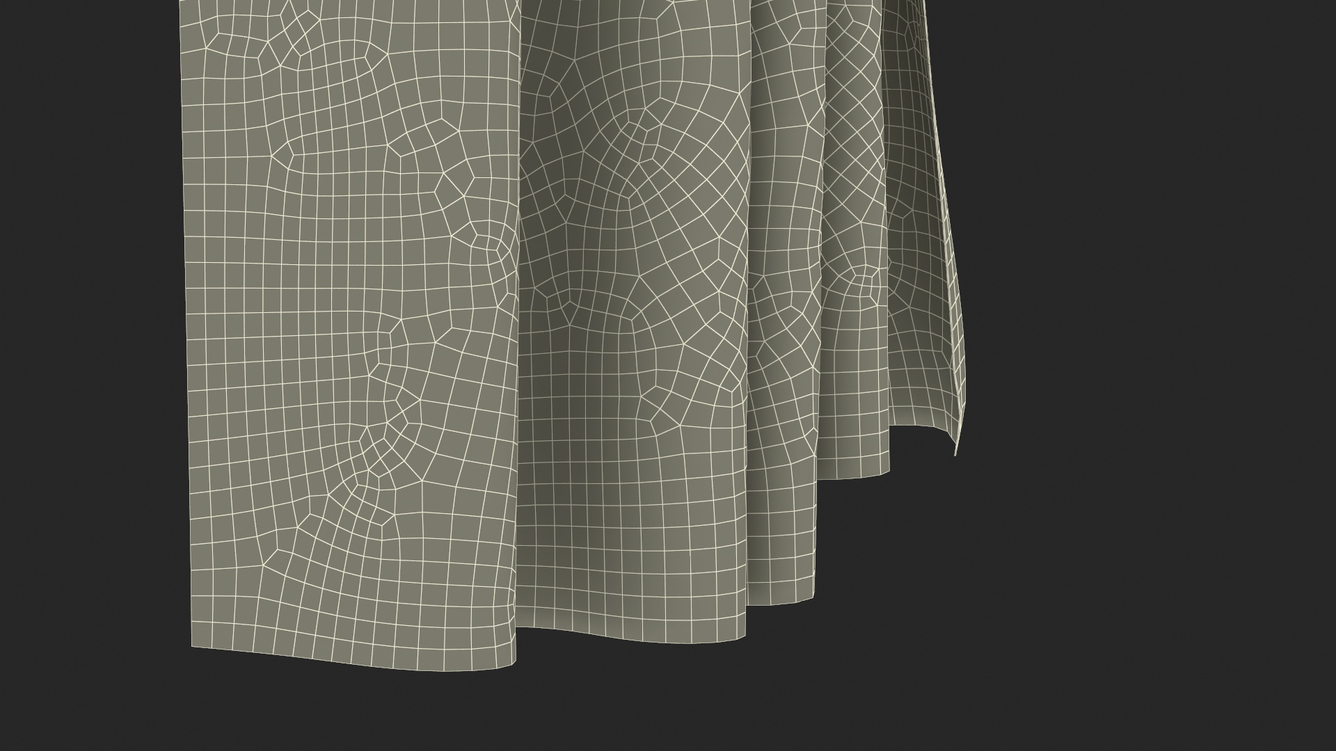 3D Classic Curtains with Tieback on Rod