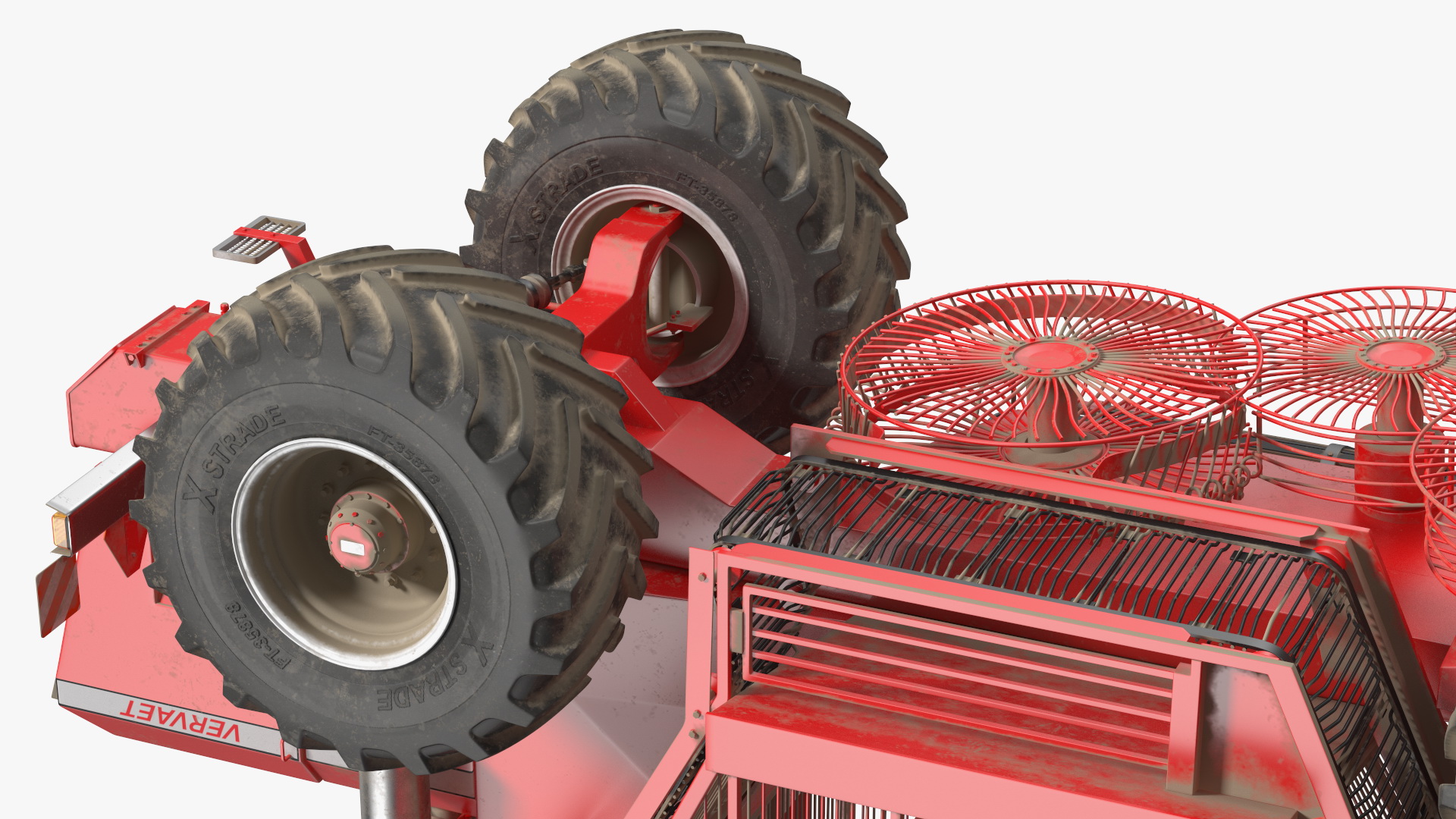 Vervaet 17T Beet Harvester Dusty 3D
