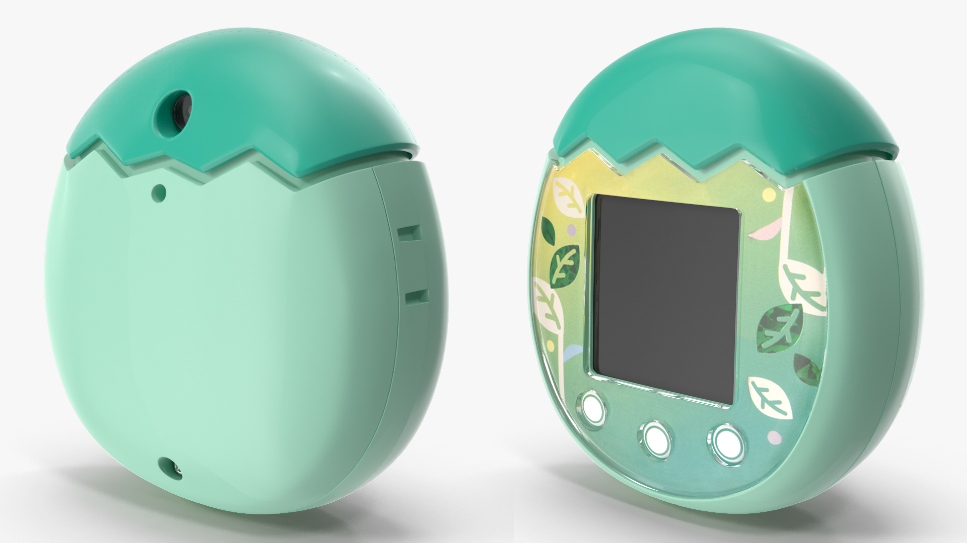 3D model Tamagotchi Pet Green