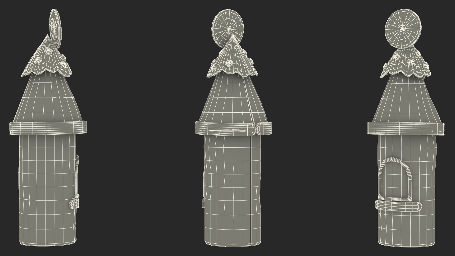 3D Cookie Dough Tower model