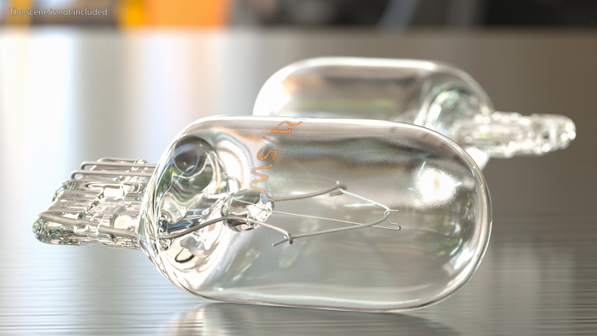 Halogen Capeless 12V 21W Bulb 3D model