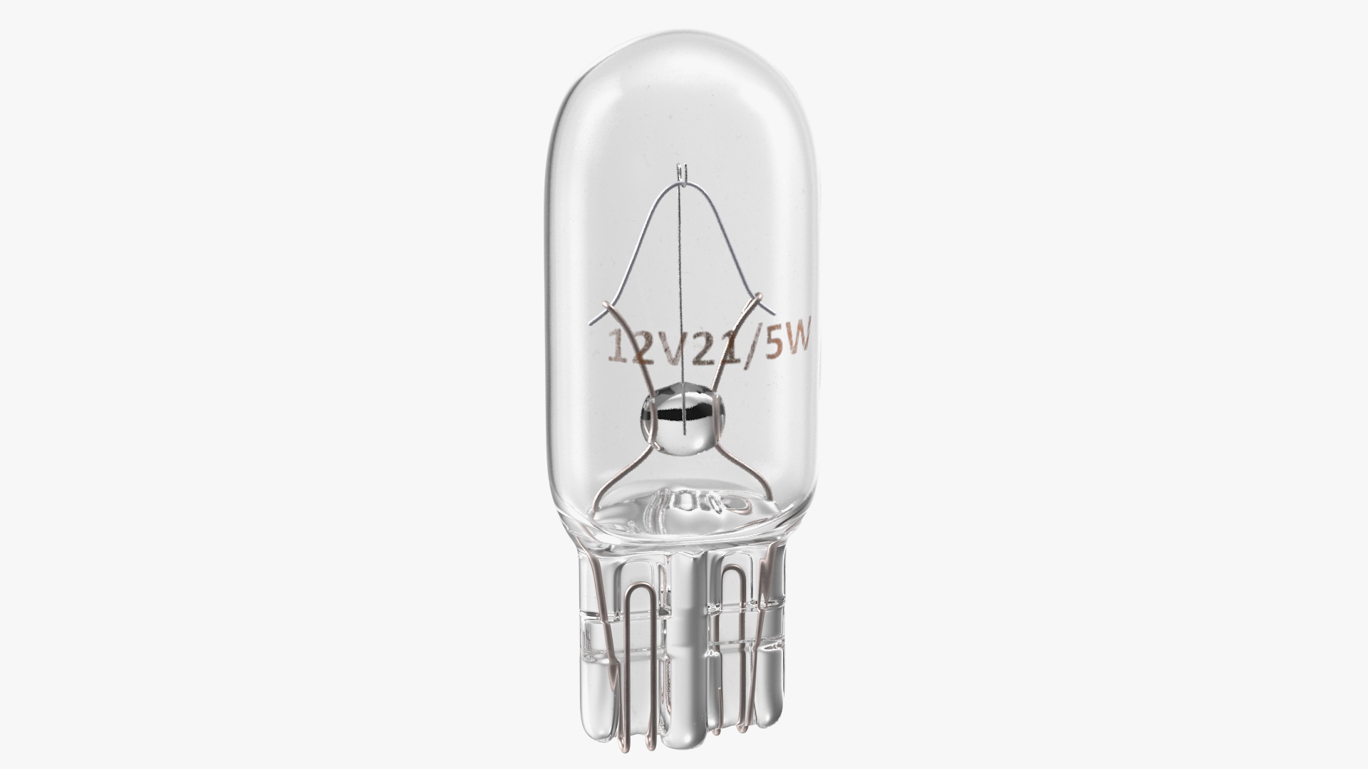 Halogen Capeless 12V 21W Bulb 3D model