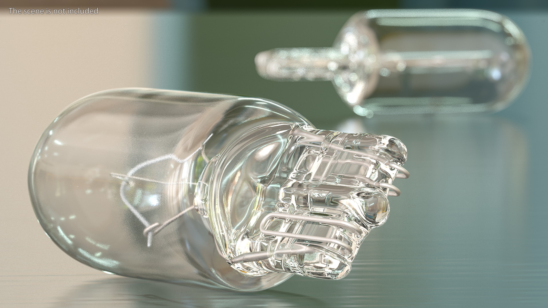 Halogen Capeless 12V 21W Bulb 3D model