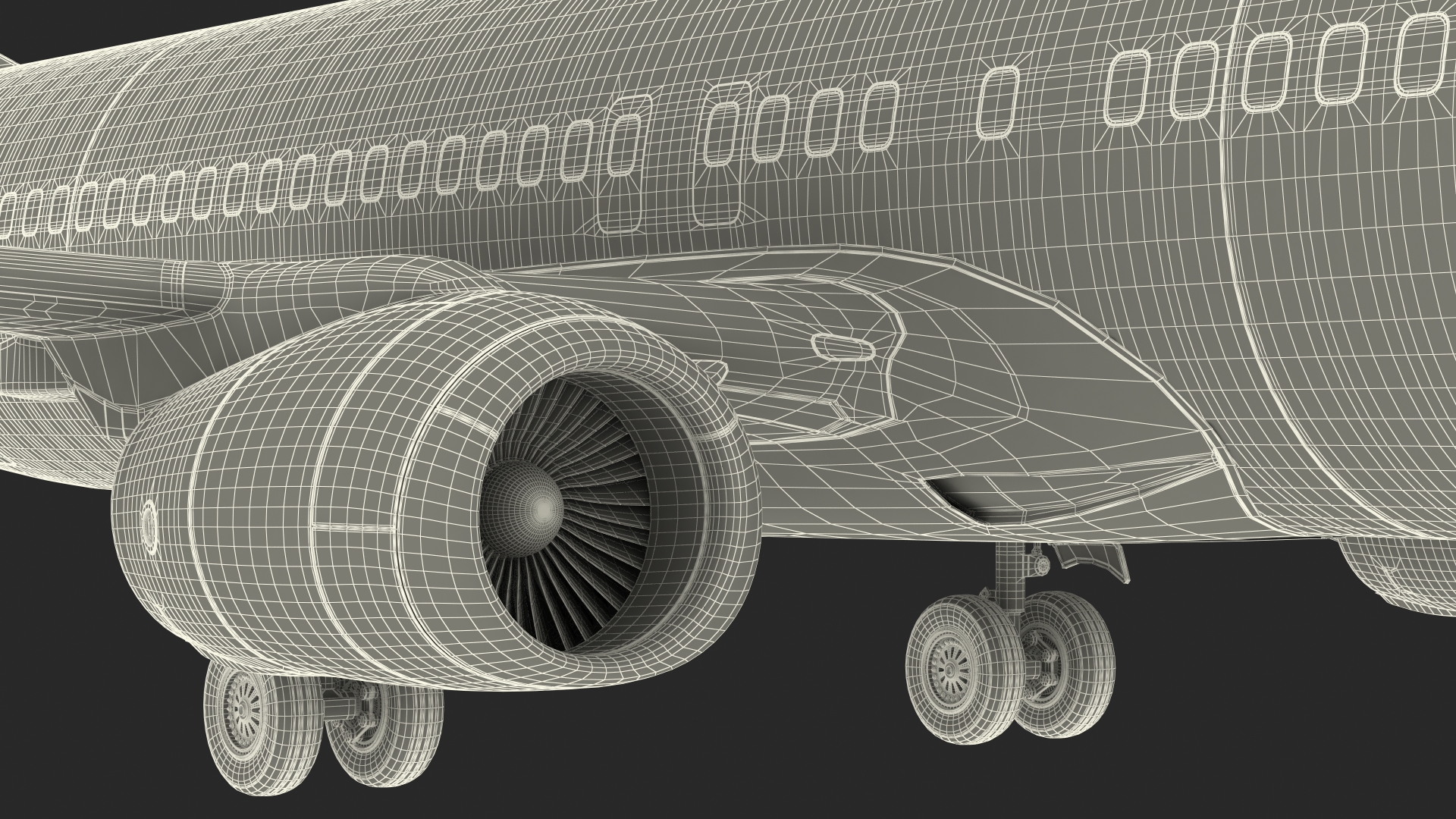 3D Boeing 737 900 ER Delta with Inflatable Evacuation Door Slide