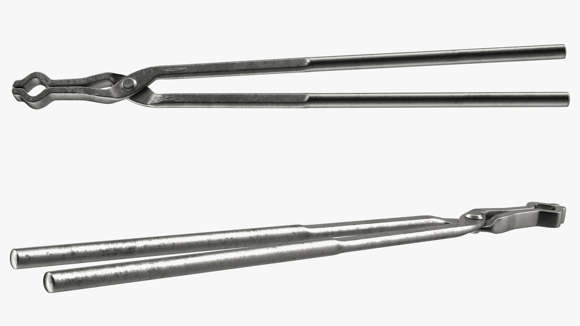 Blacksmith Pick Up Tongs 3D model