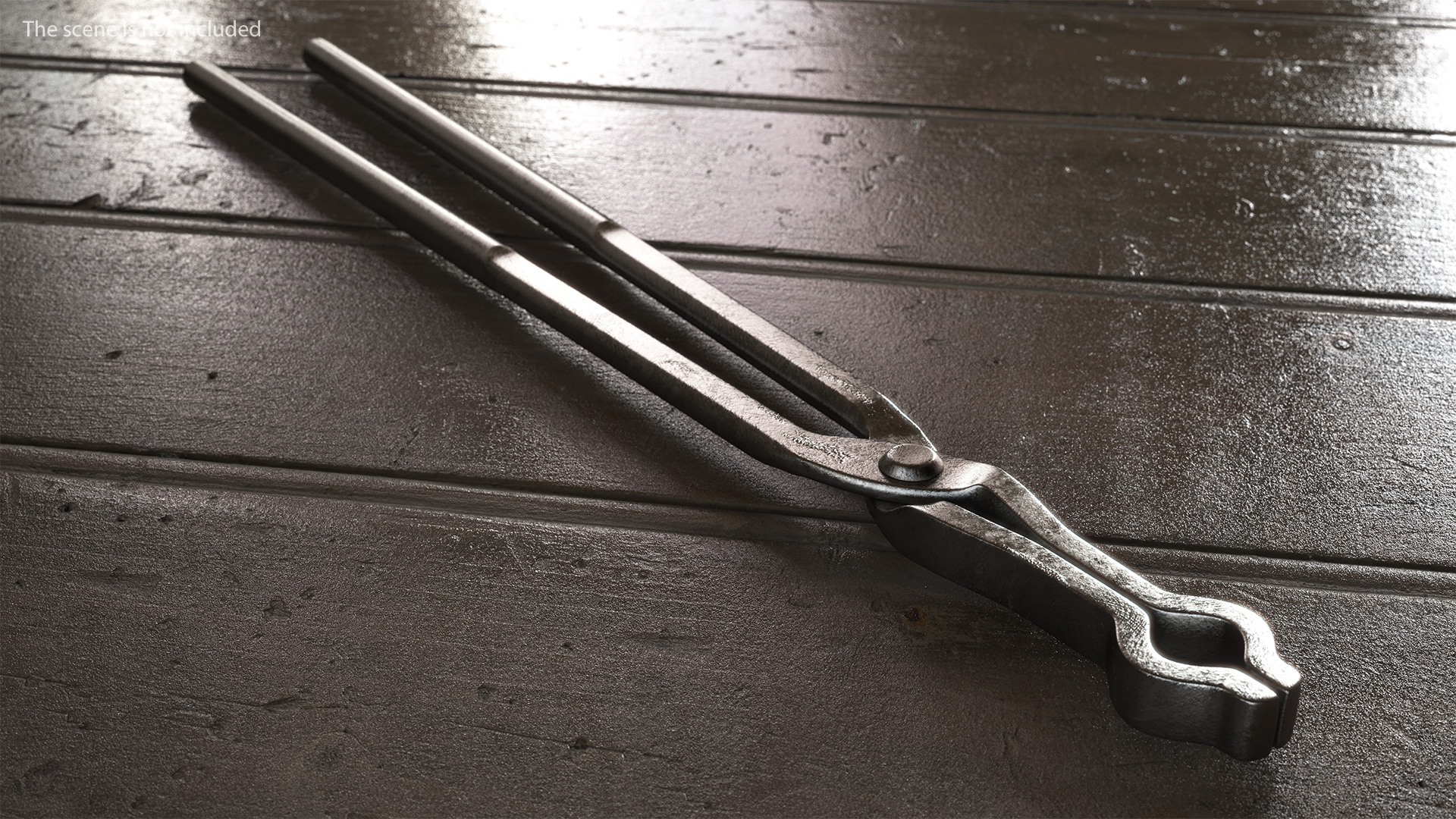 Blacksmith Pick Up Tongs 3D model