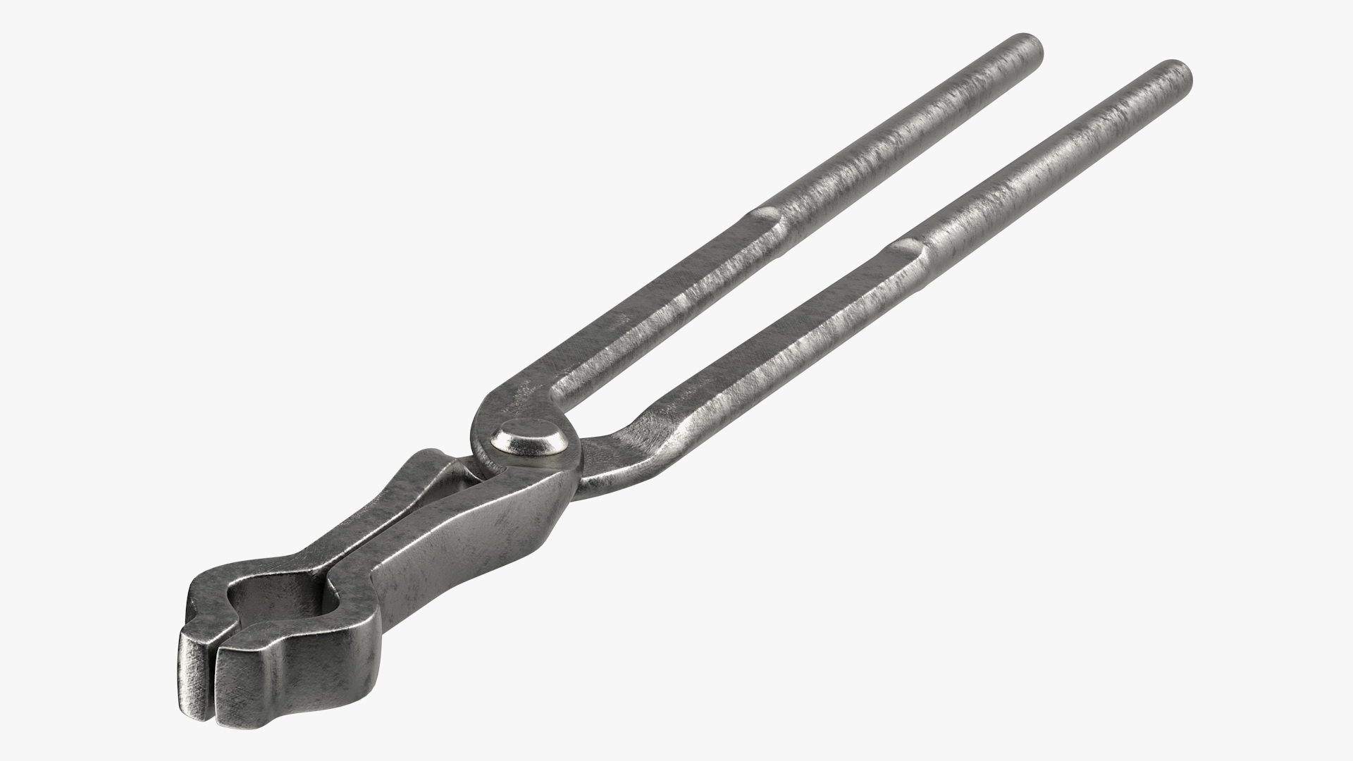 Blacksmith Pick Up Tongs 3D model