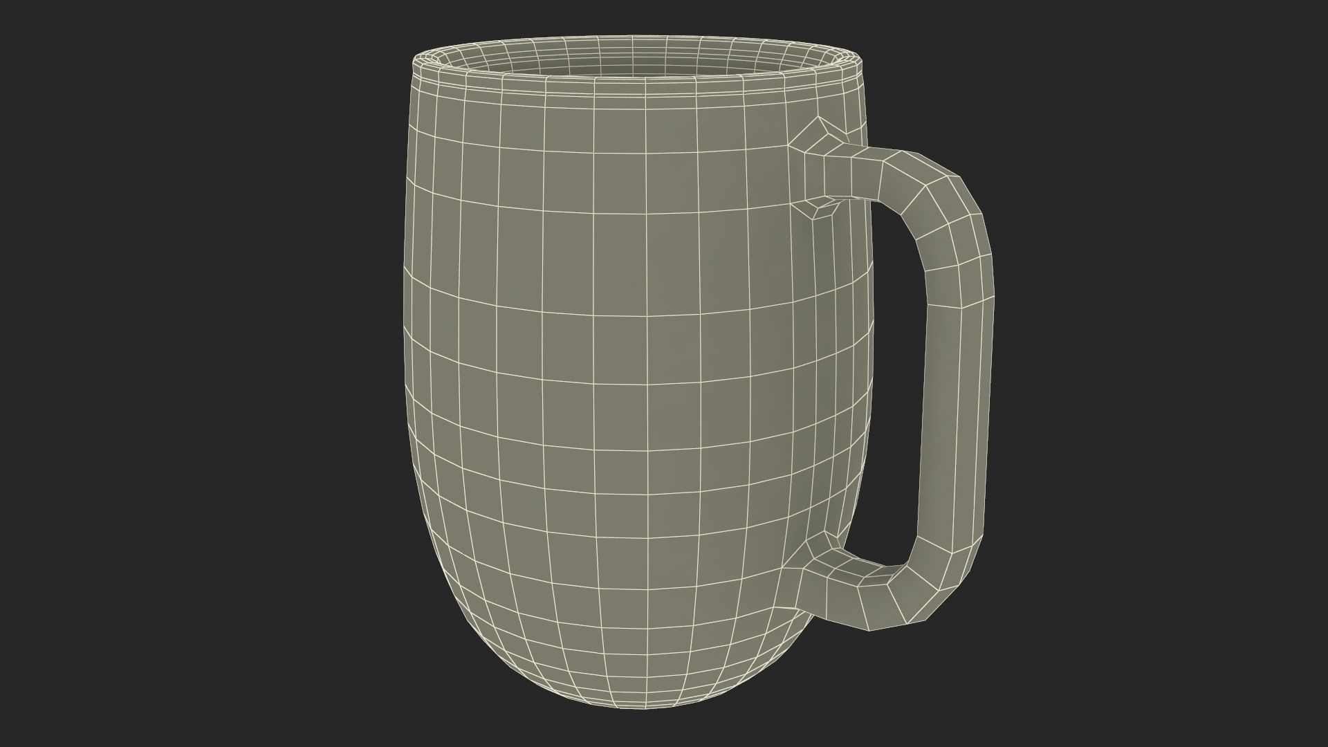 Clear Double Wall Glass Coffee Mug for 3D Print 3D
