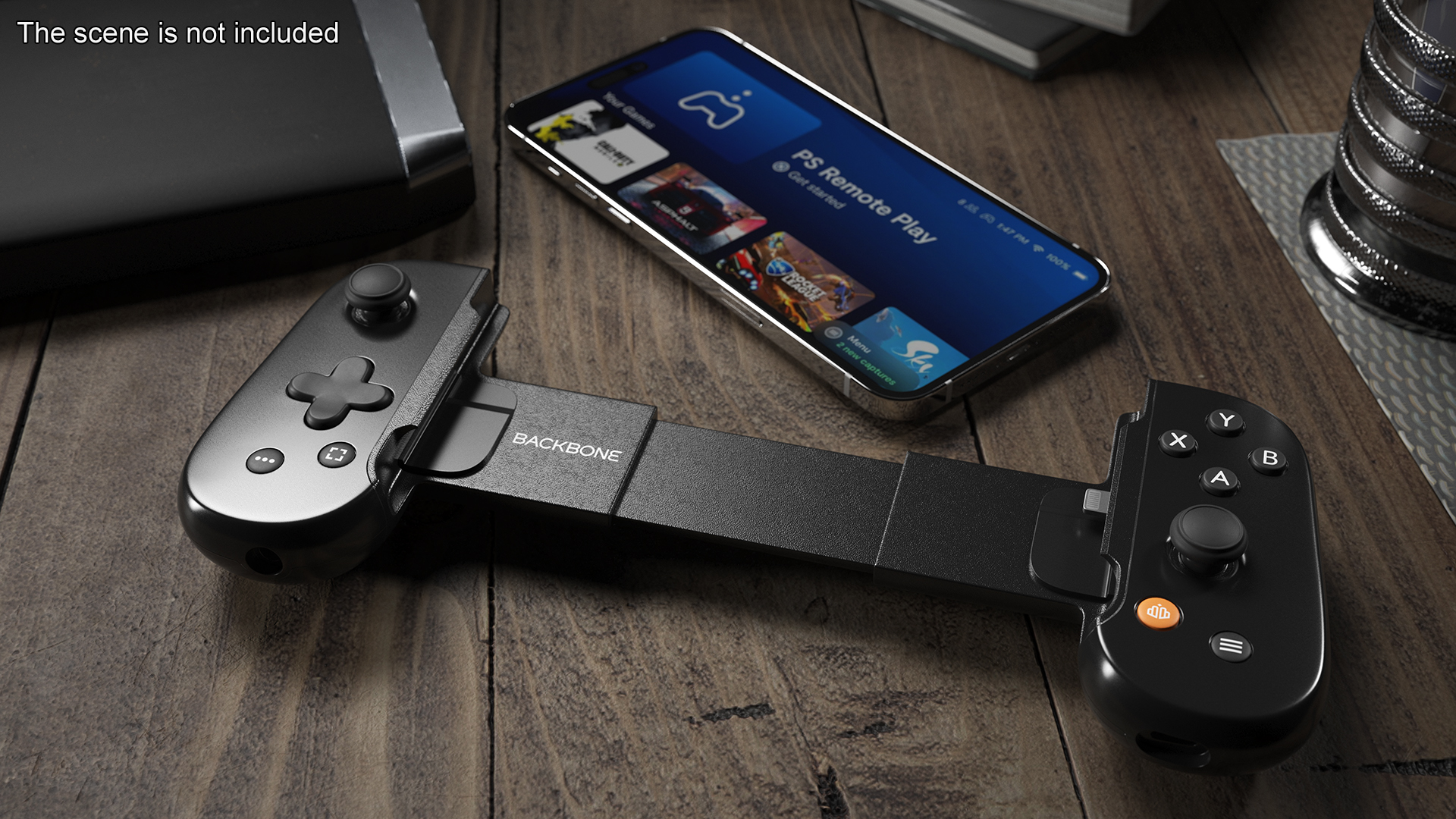 3D model Backbone One Controller for iPhone Black