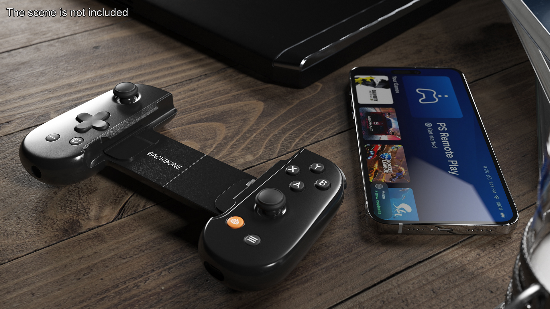 3D model Backbone One Controller for iPhone Black