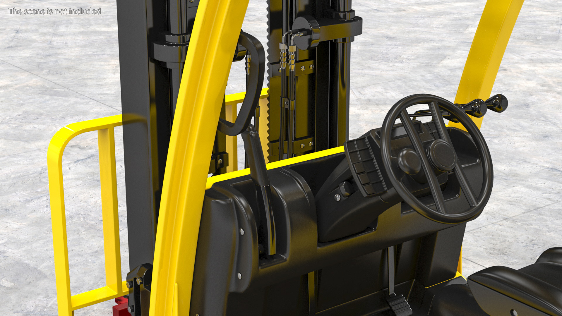 Forklift Truck 3D model