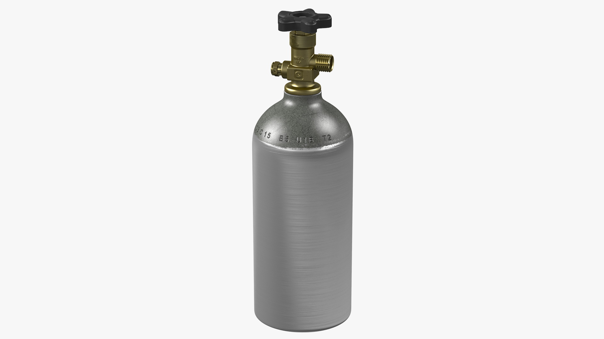 Co2 Tank for Kegerator 3D