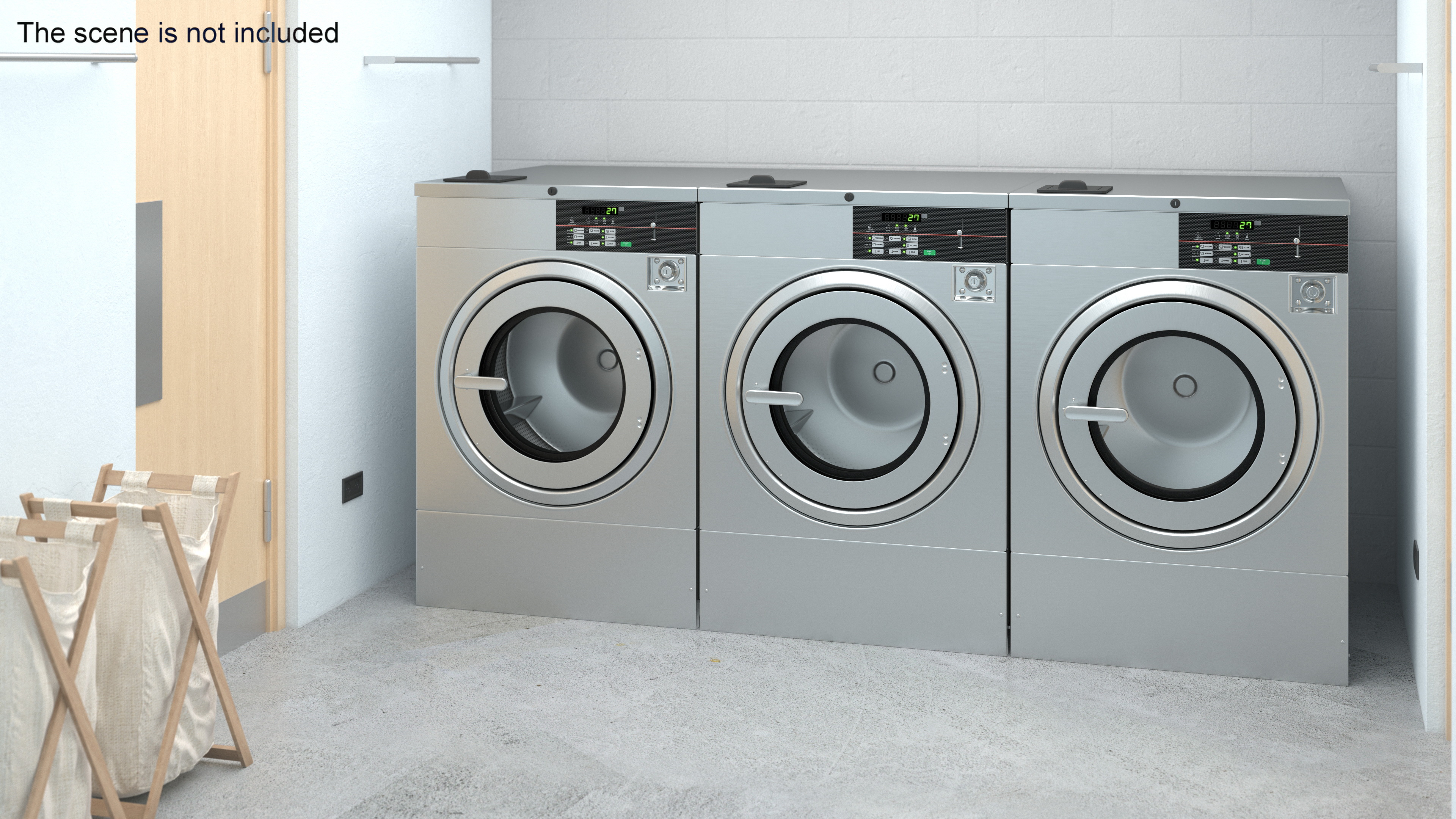 Laundry Washer-Extractor 3D model
