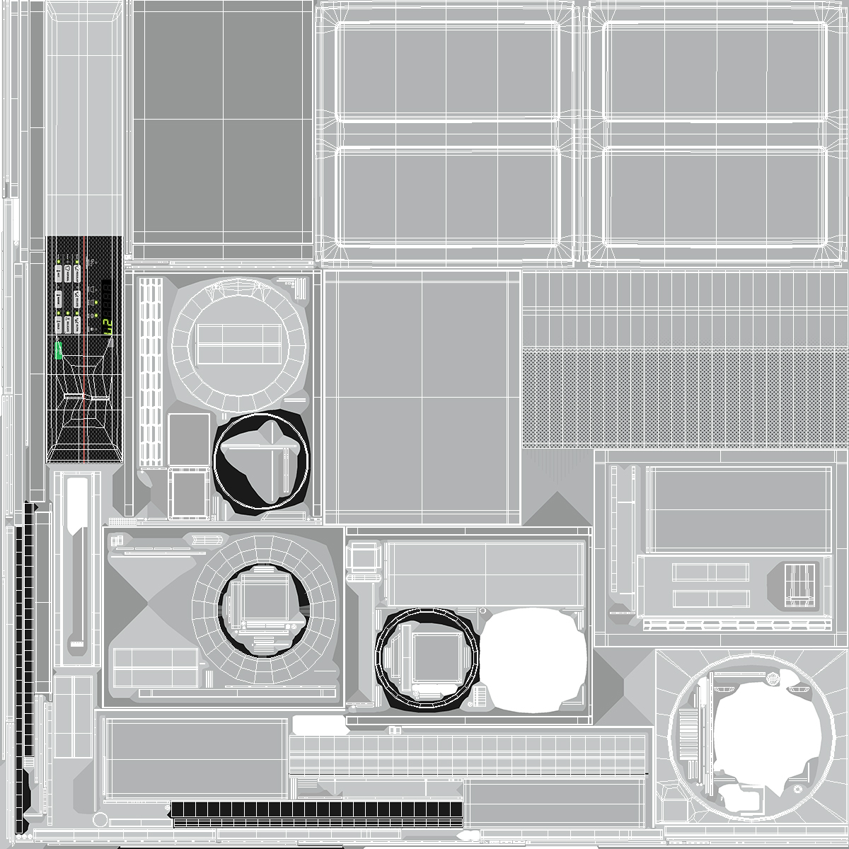 Laundry Washer-Extractor 3D model