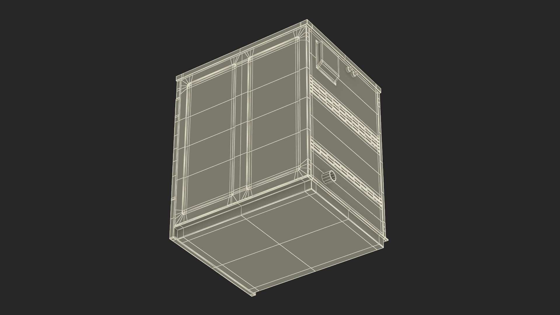 Laundry Washer-Extractor 3D model
