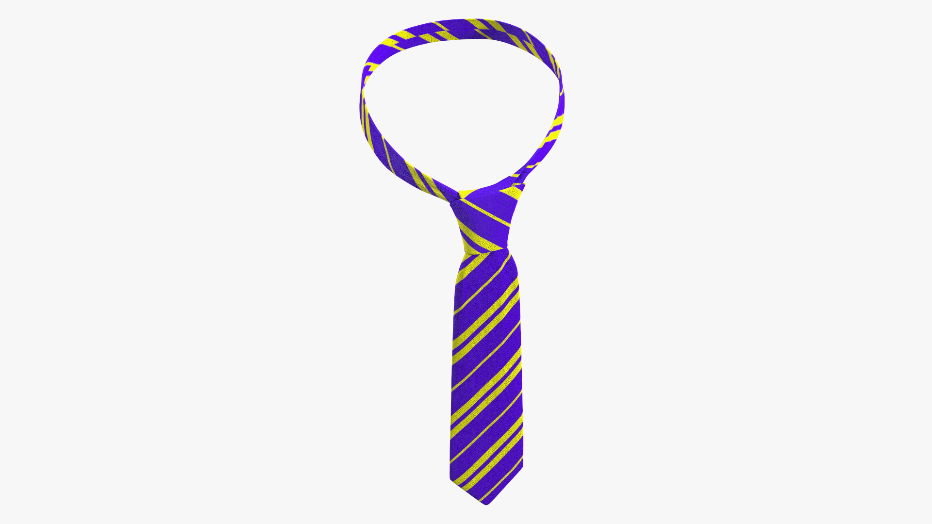 3D Striped Necktie Fashion Accessory model