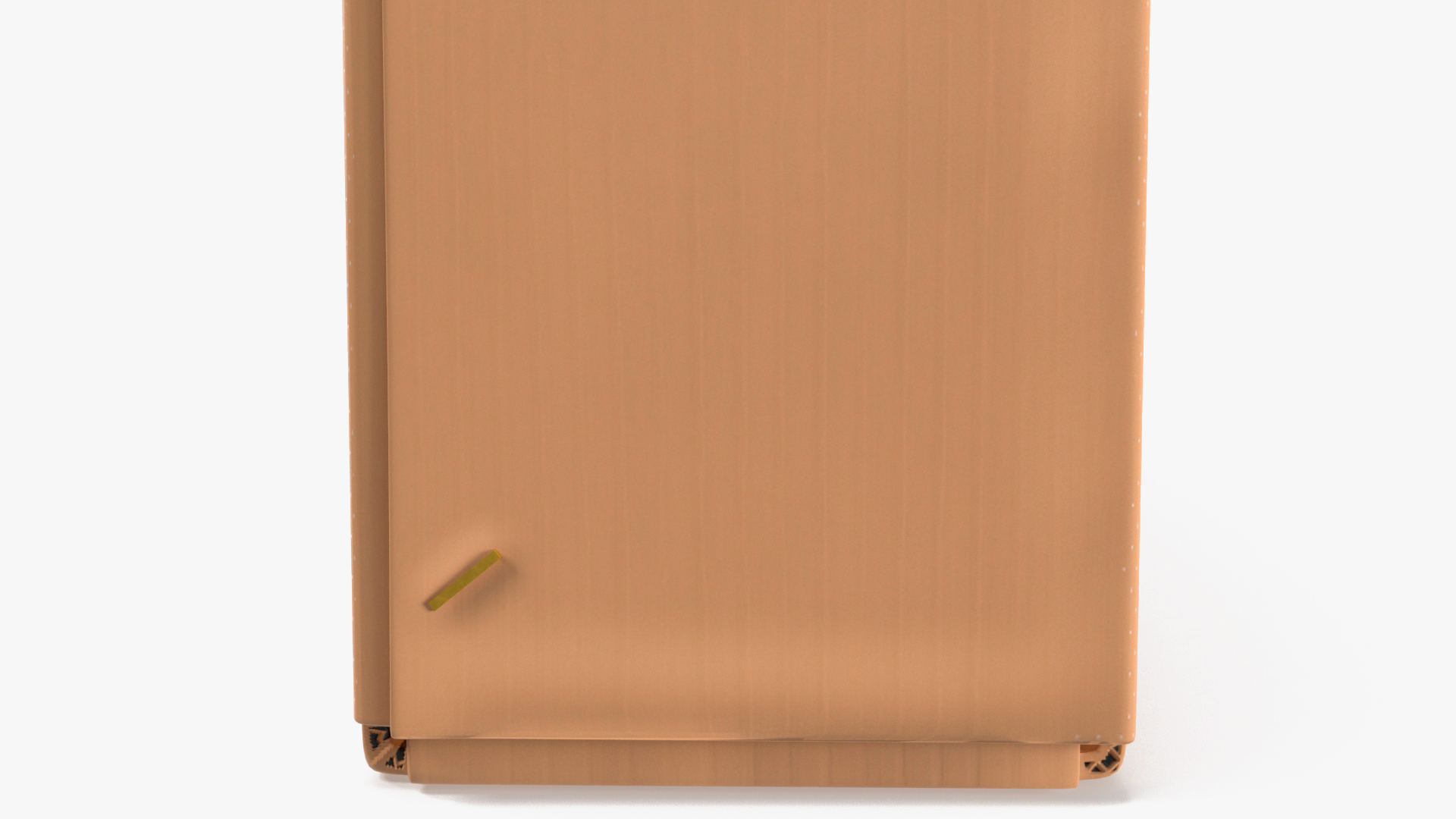 43 Inch TV Removal Cardboard Moving Box 3D model