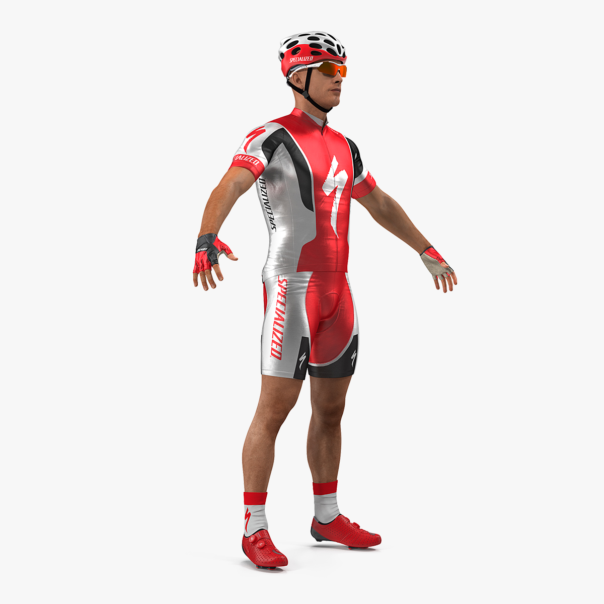 Bicyclist Pose, view 6
