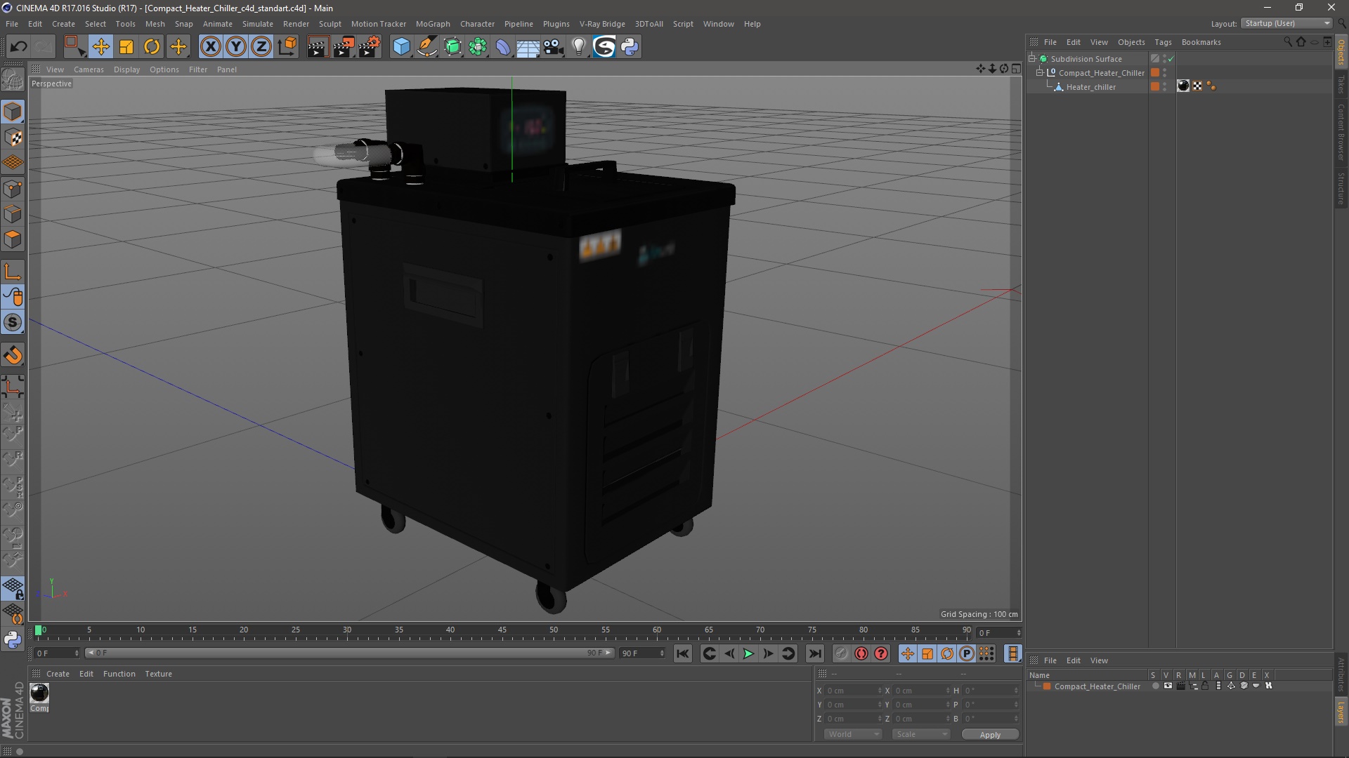 Compact Heater Chiller 3D