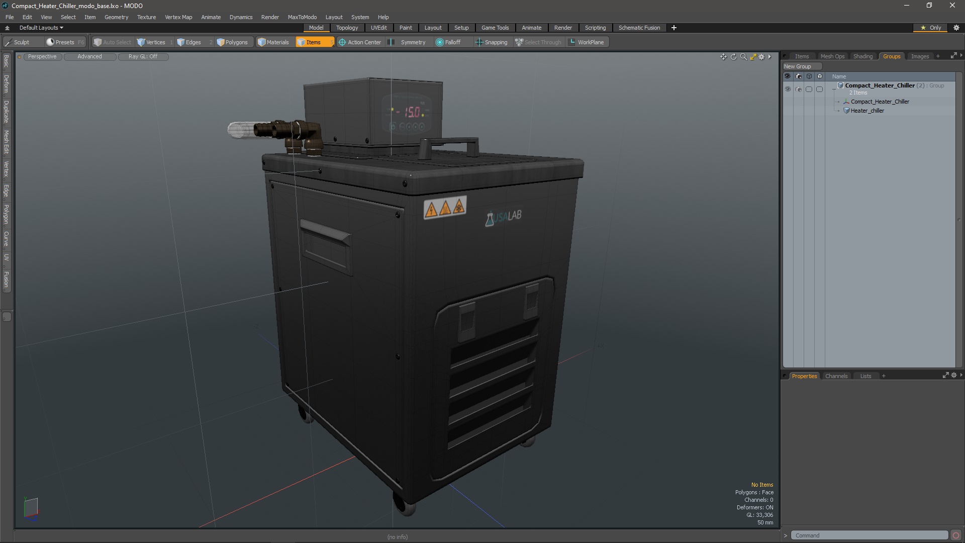 Compact Heater Chiller 3D