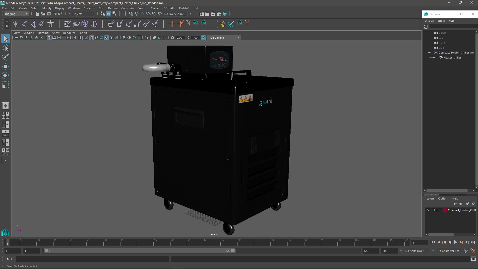 Compact Heater Chiller 3D
