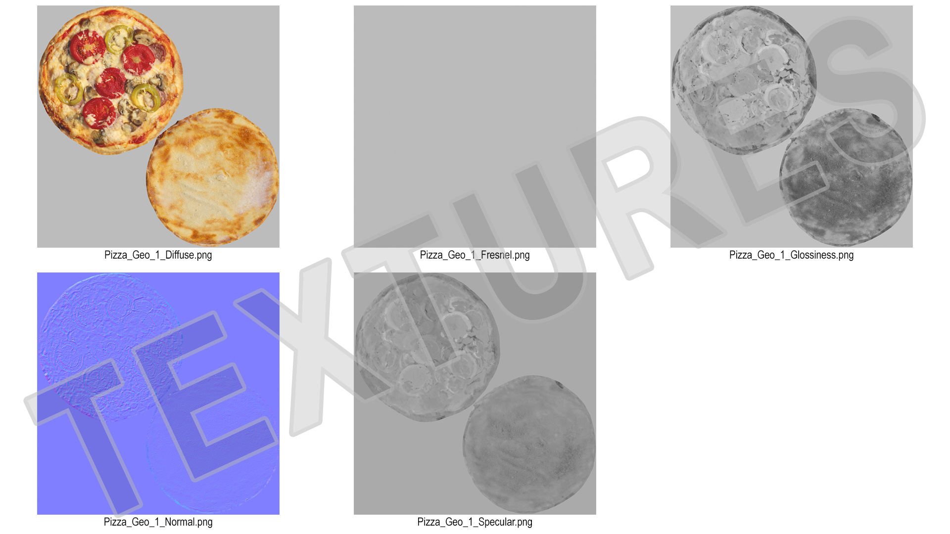3D Small Size Pizza