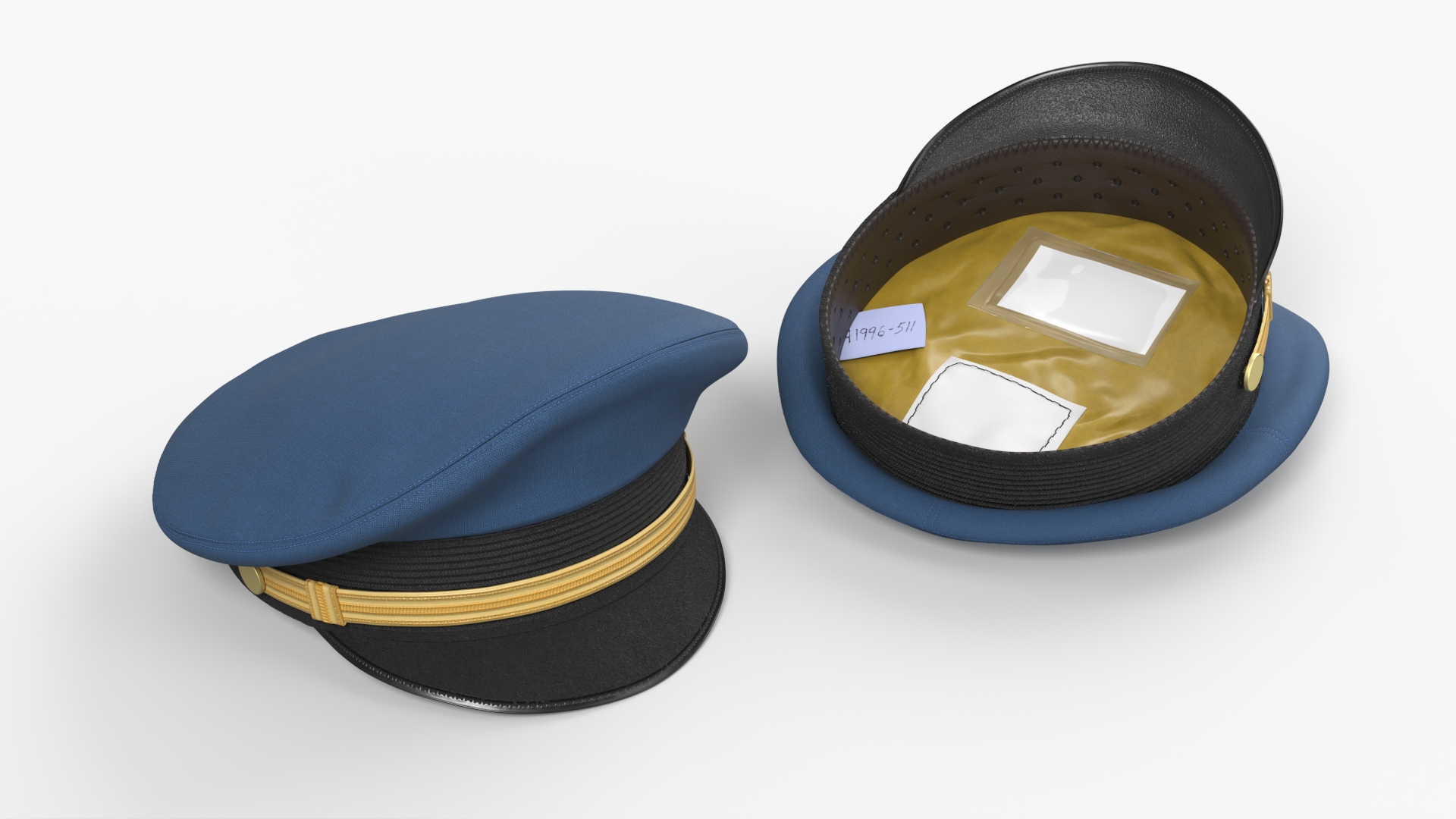 Airline Captain Cap Fur