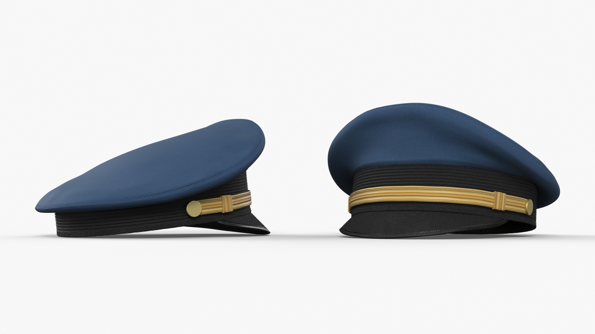 Airline Captain Cap Fur, view 3