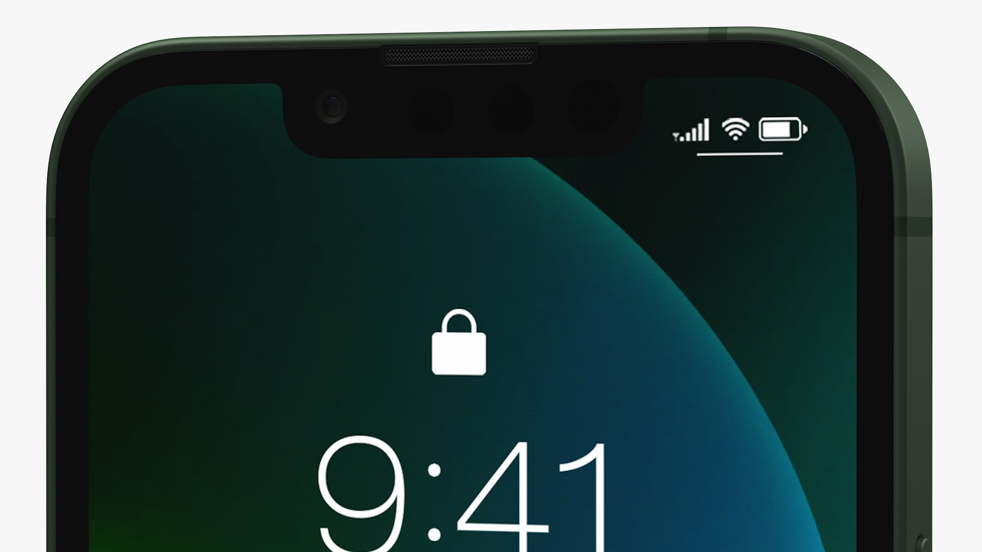 3D Apple iPhone 13 Mini Green