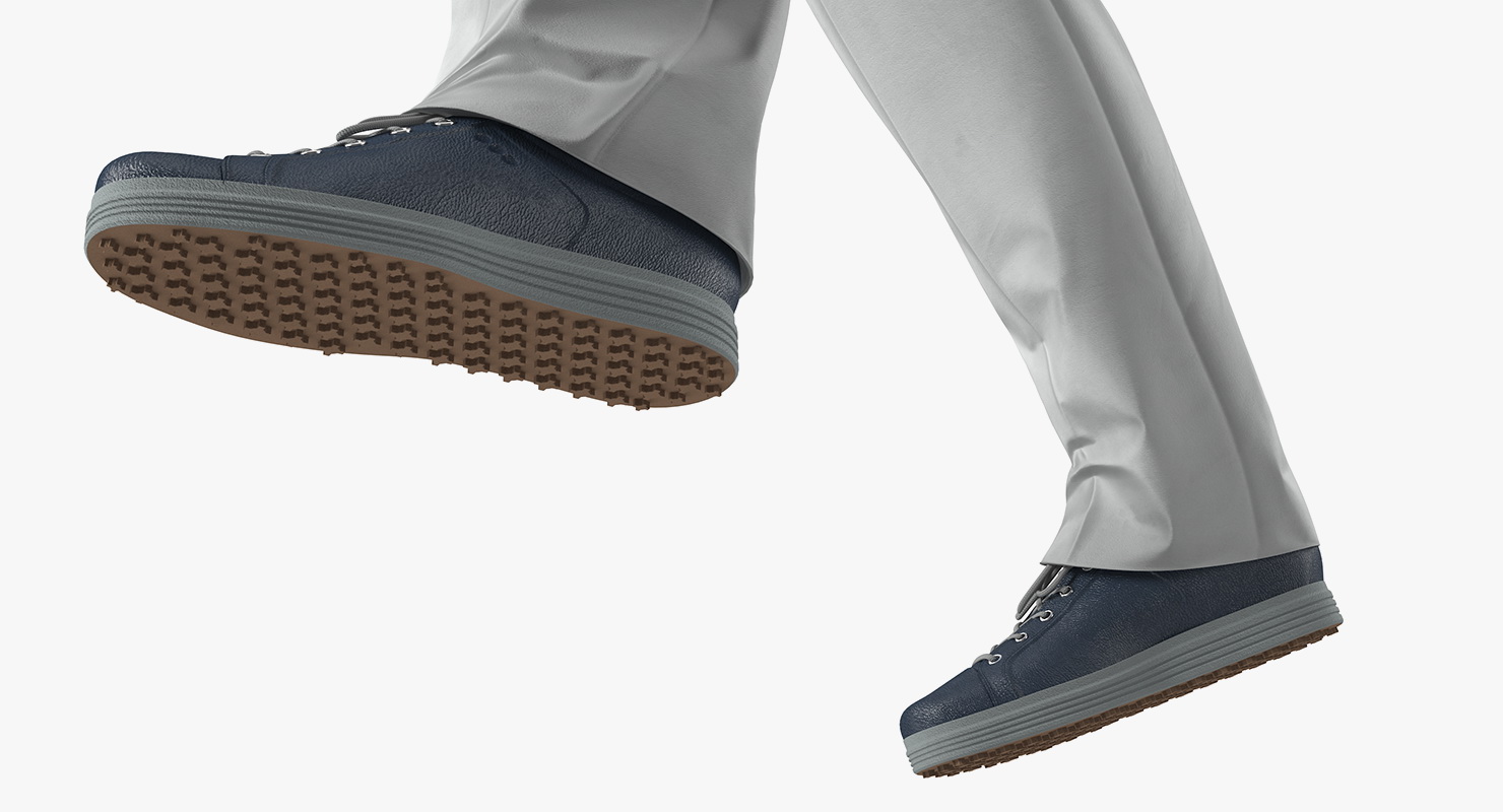 3D Golf Player Rigged model