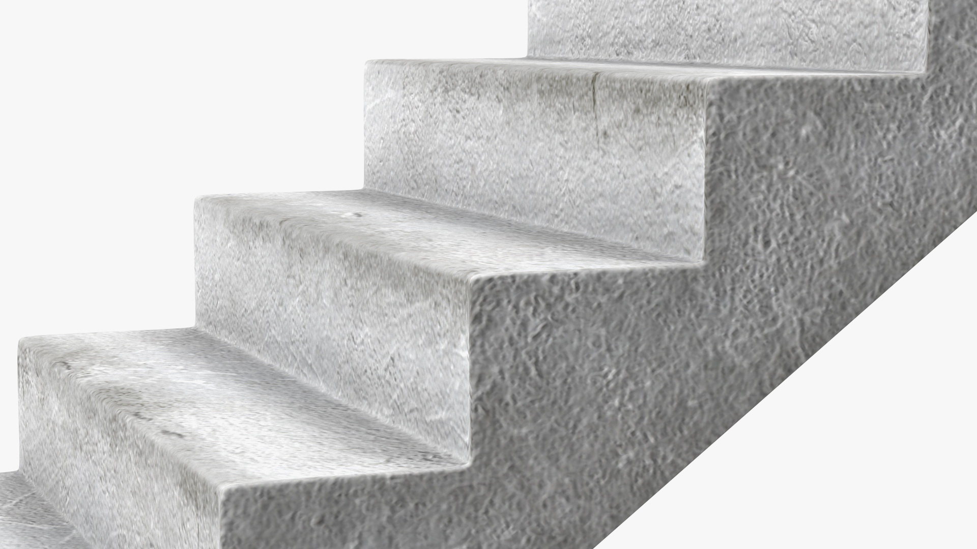 3D model Concrete Stairs