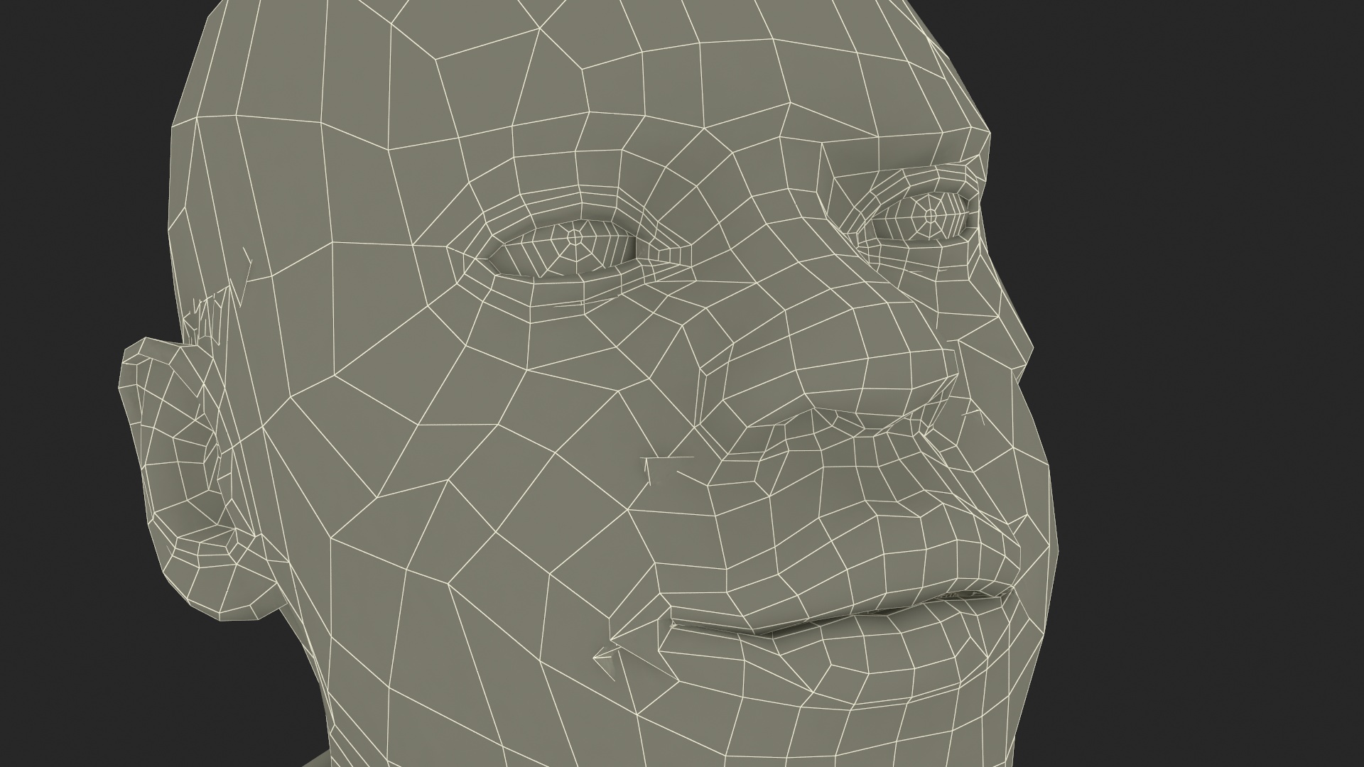 3D Handsome African American Businessman Rigged for Cinema 4D model