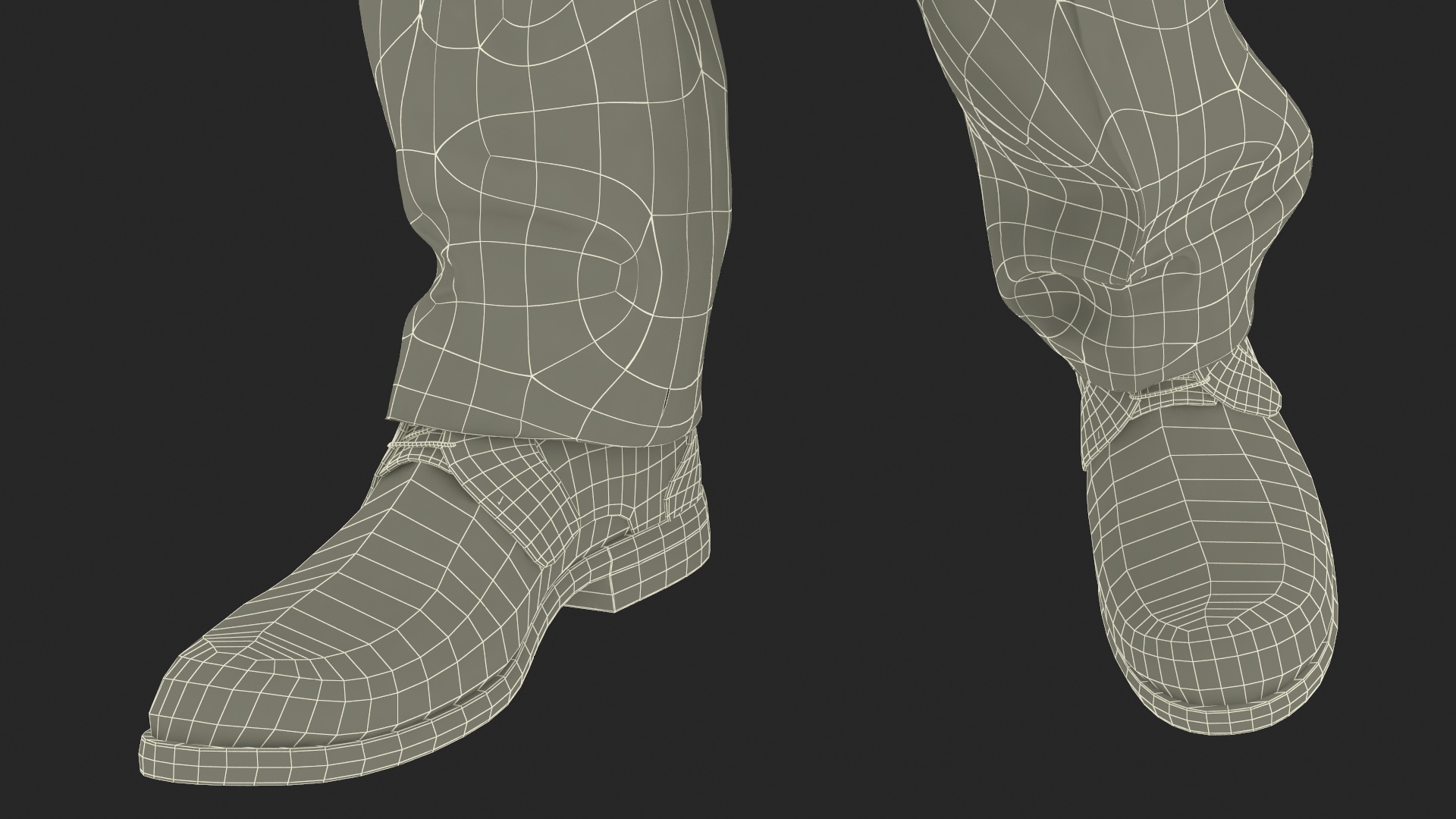 3D Handsome African American Businessman Rigged for Cinema 4D model