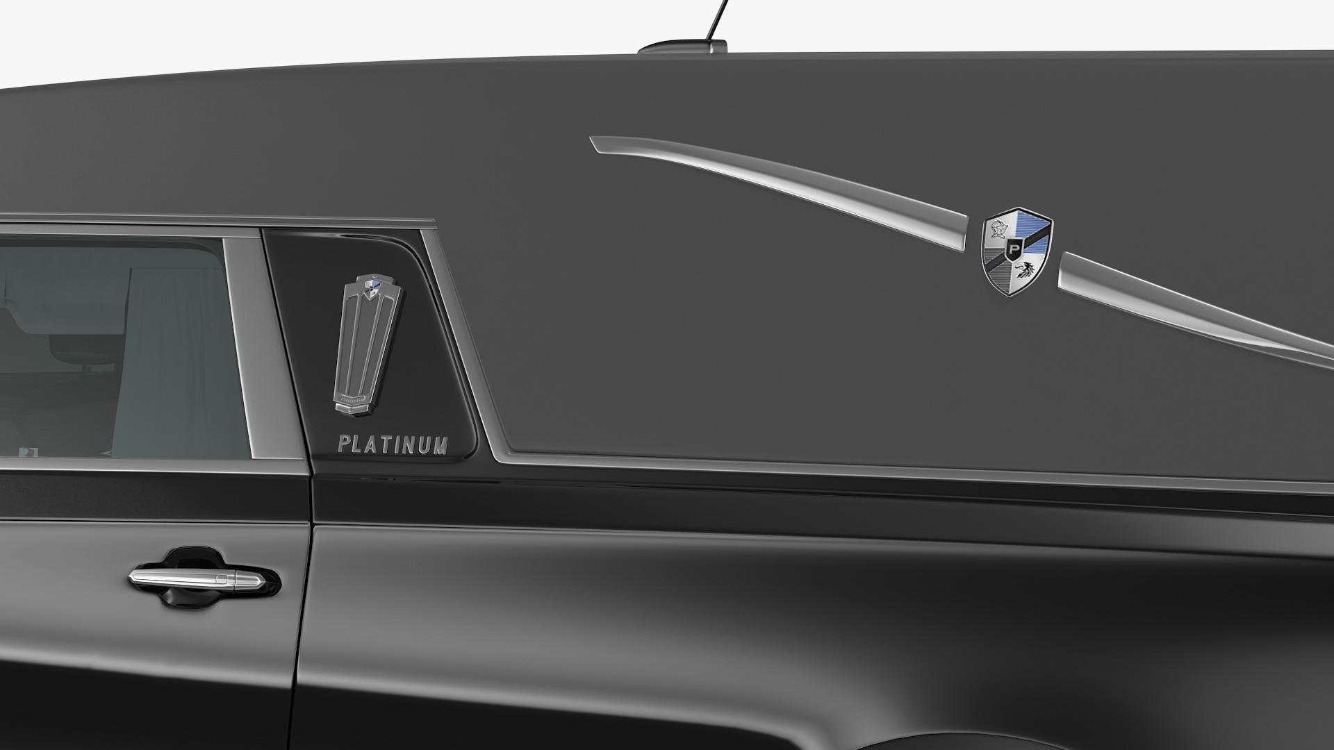 Cadillac Platinum Phoenix Hearse 2019 3D
