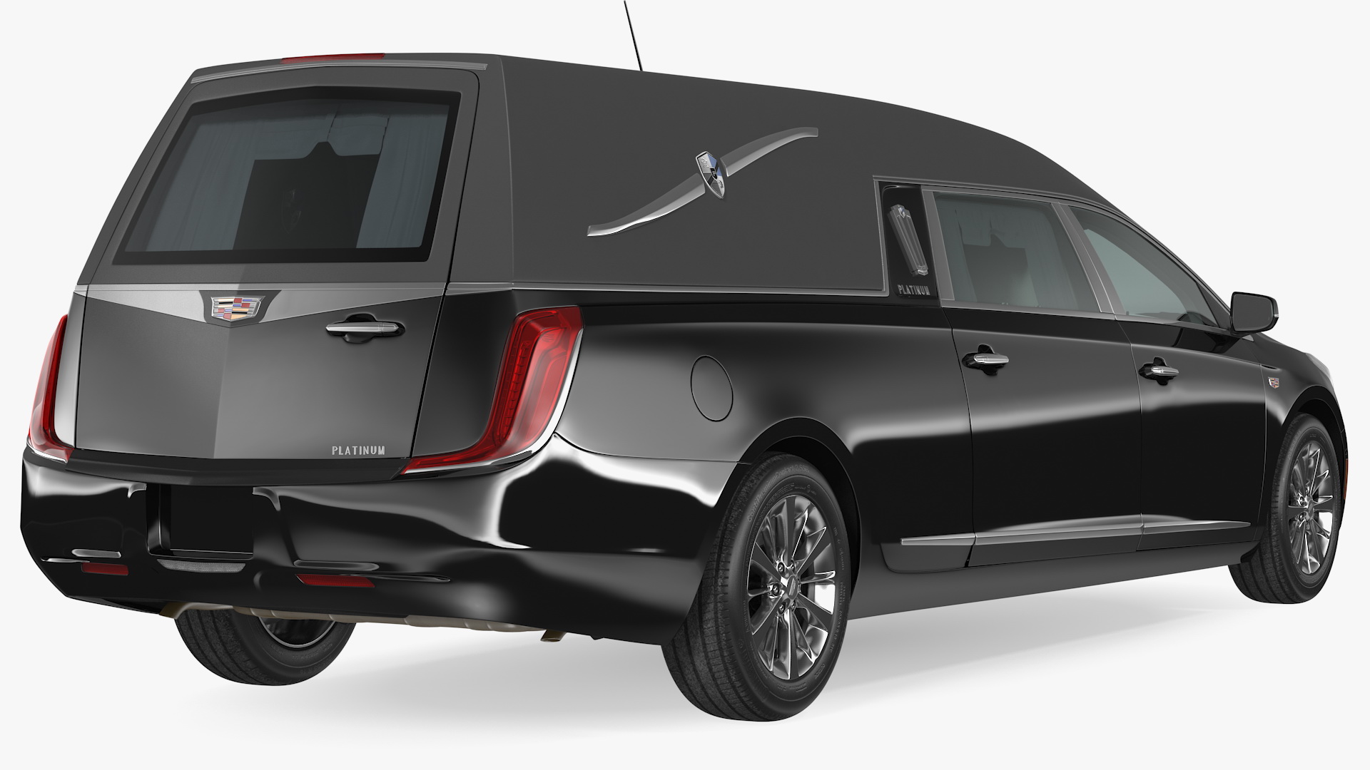 Cadillac Platinum Phoenix Hearse 2019 3D