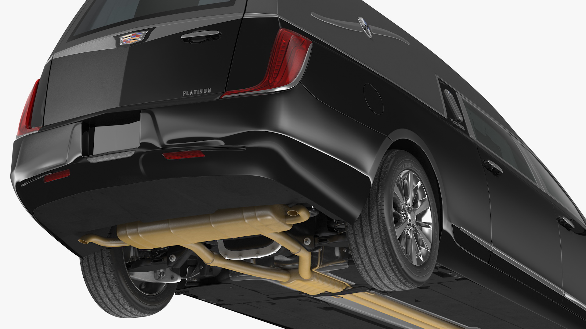 Cadillac Platinum Phoenix Hearse 2019 3D